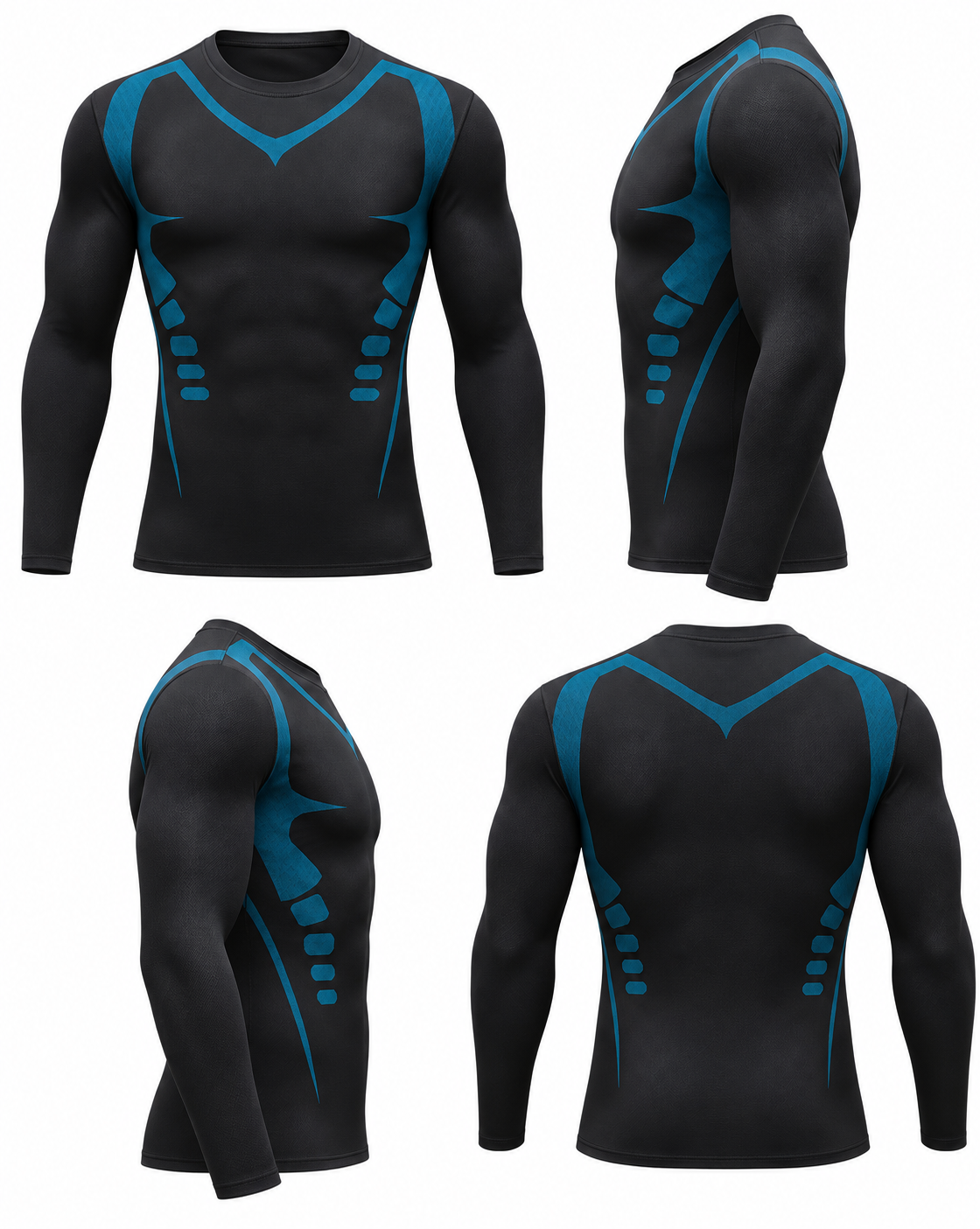 t-shirt a manche longue de sport